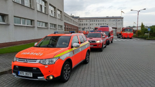 Hasičský záchranný tým USAR cvičí na Slovensku