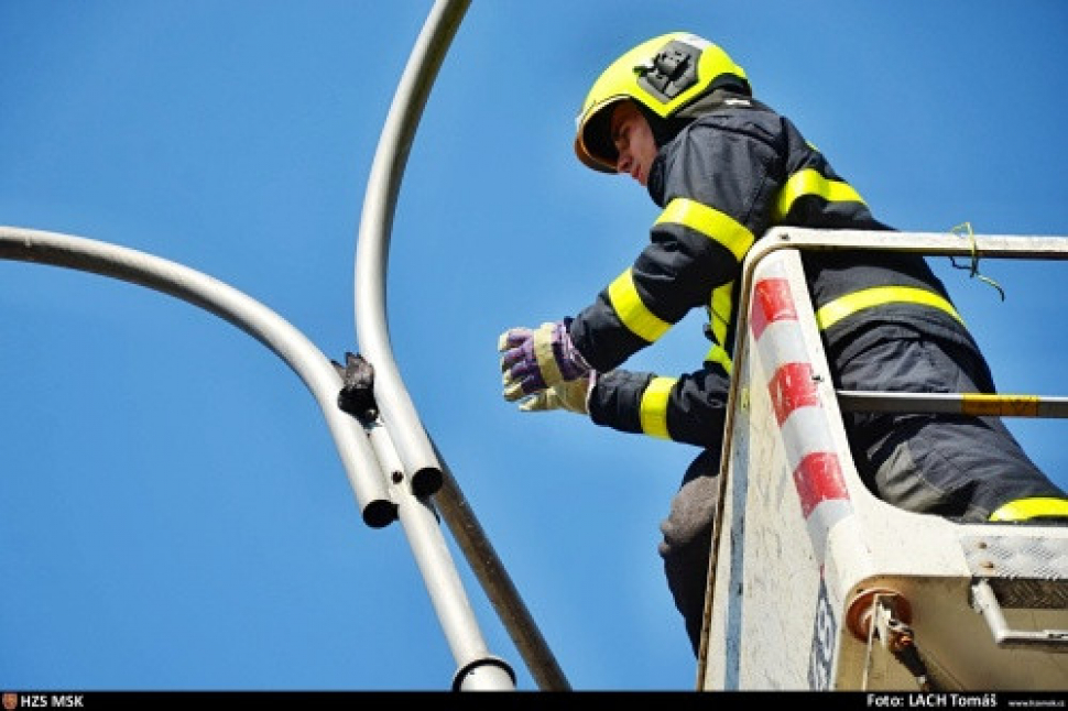 Kavka může děkovat hasičům za svobodu